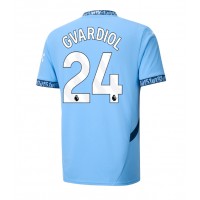 Camiseta Manchester City Josko Gvardiol #24 Primera Equipación 2024-25 manga corta